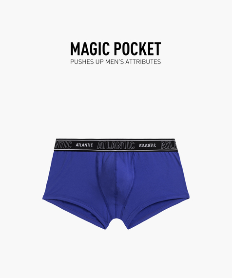 Bokserki męskie Magic Pocket mają fioletowy kolor #1